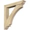 Ekena Millwork Imperial Traditional Rough Sawn Bracket w/ Offset Brace, Douglas Fir, 6"W x 34"D x 34"H BKT0604X34X34IMP01RDF - alternate 1